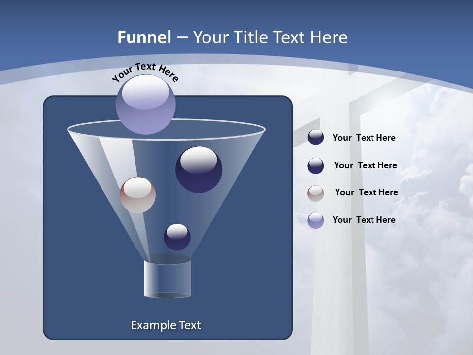 Concept Jesus Rays PowerPoint Template