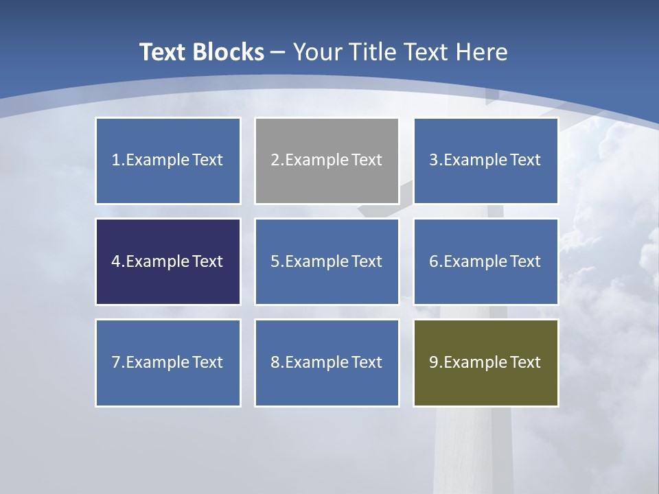 Concept Jesus Rays PowerPoint Template