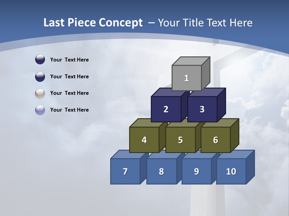 Concept Jesus Rays PowerPoint Template