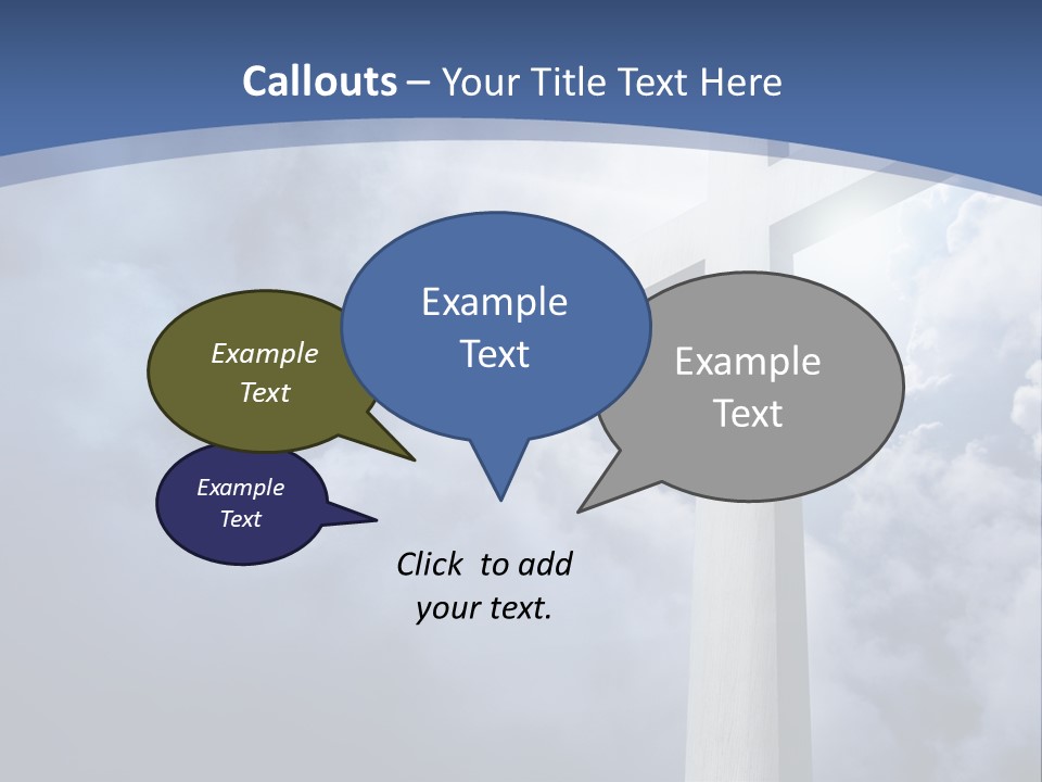 Concept Jesus Rays PowerPoint Template