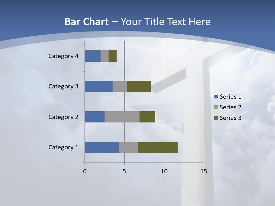 Concept Jesus Rays PowerPoint Template