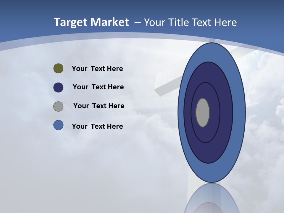 Concept Jesus Rays PowerPoint Template