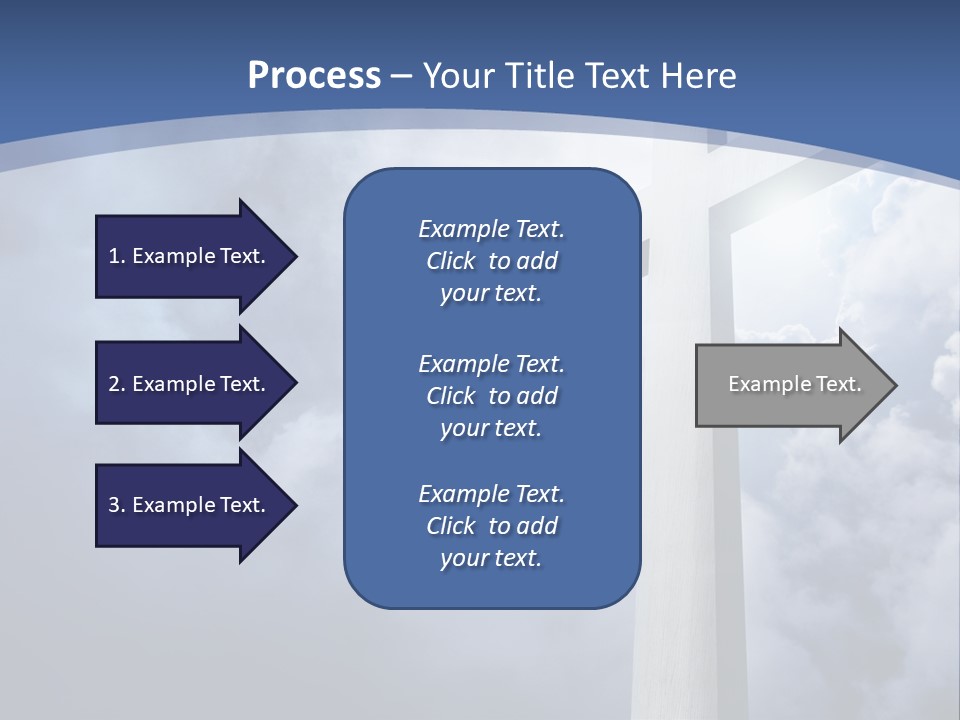 Concept Jesus Rays PowerPoint Template