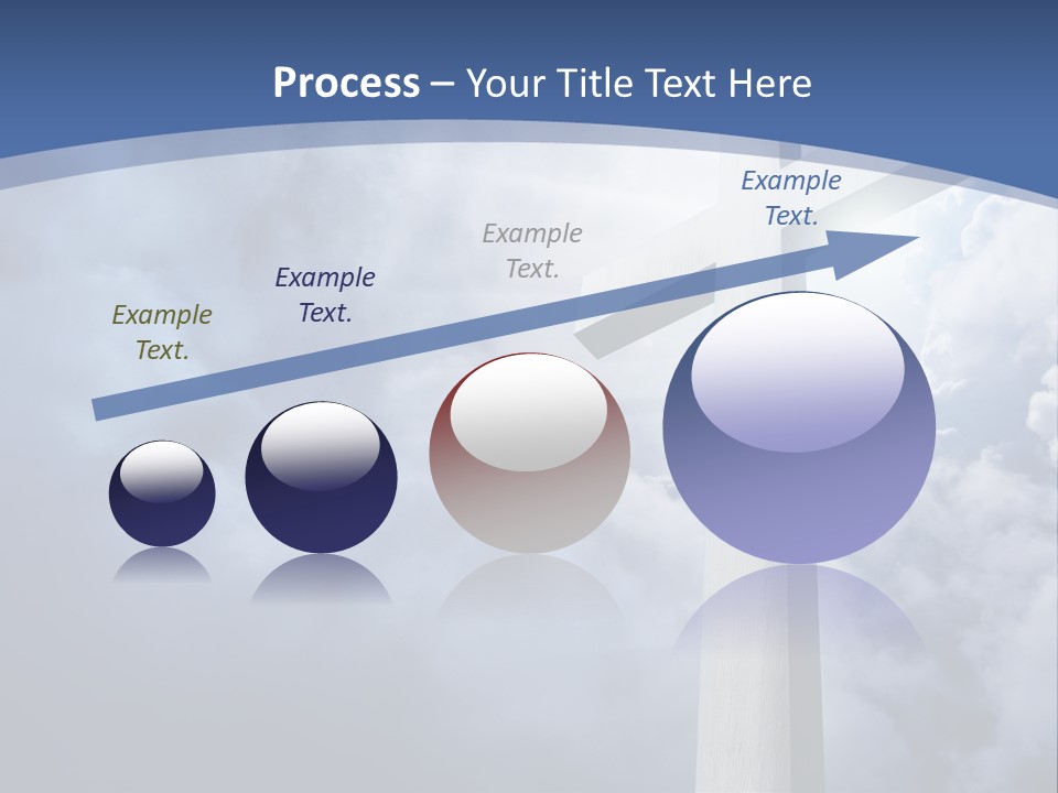 Concept Jesus Rays PowerPoint Template