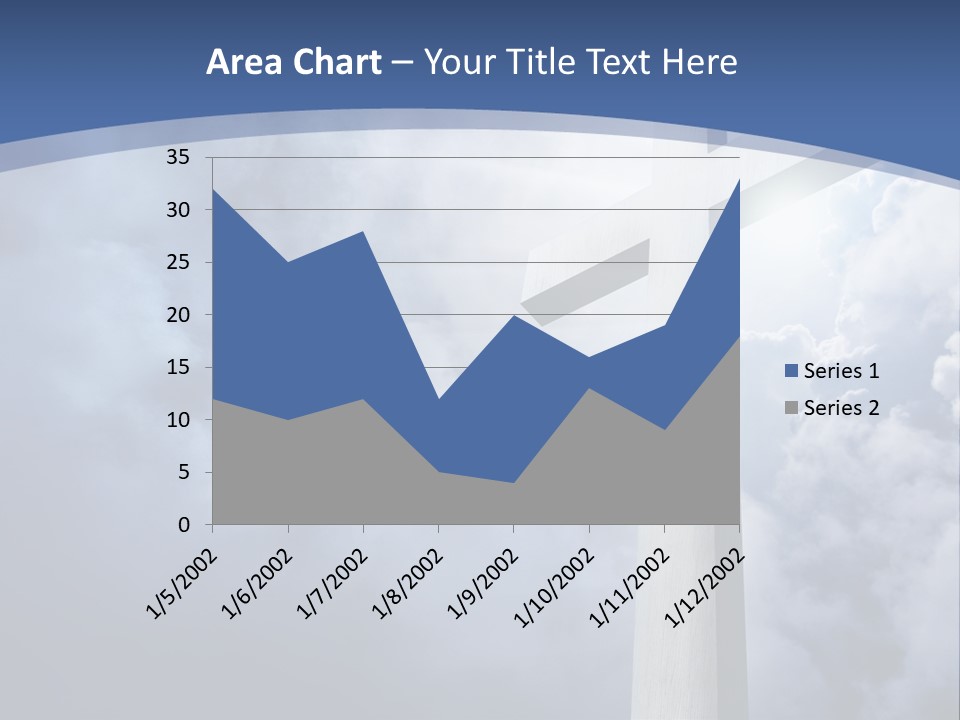 Concept Jesus Rays PowerPoint Template