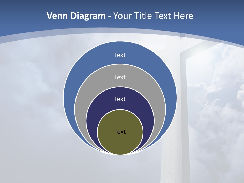 Concept Jesus Rays PowerPoint Template