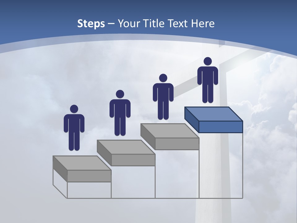 Concept Jesus Rays PowerPoint Template