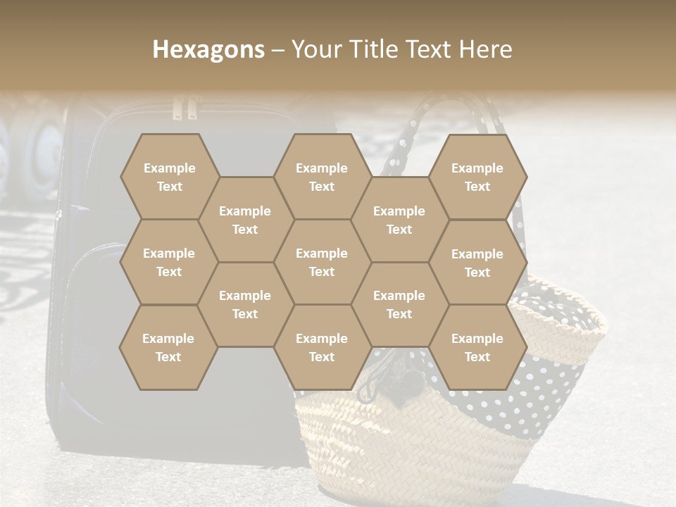 Case Suitcase Flight PowerPoint Template