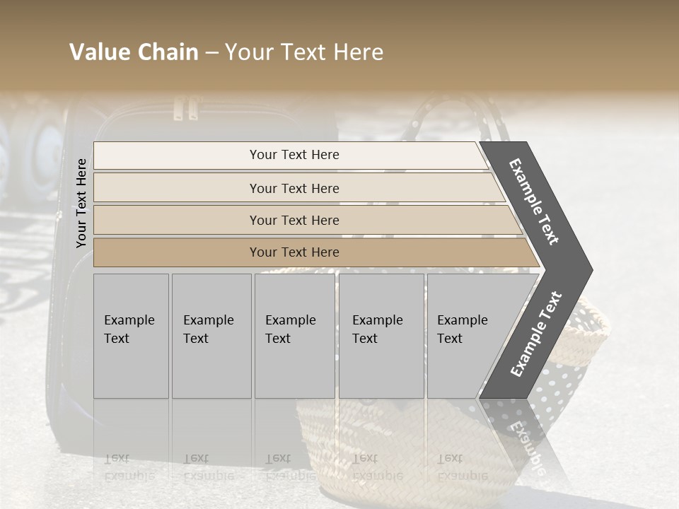 Case Suitcase Flight PowerPoint Template