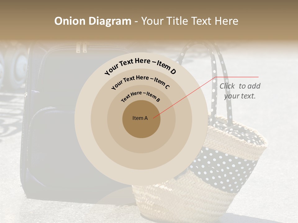 Case Suitcase Flight PowerPoint Template