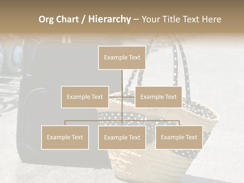 Case Suitcase Flight PowerPoint Template