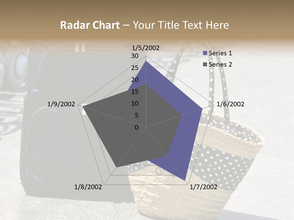 Case Suitcase Flight PowerPoint Template