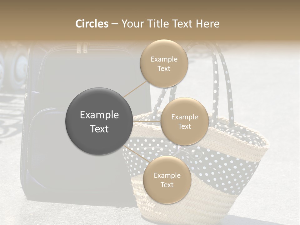 Case Suitcase Flight PowerPoint Template