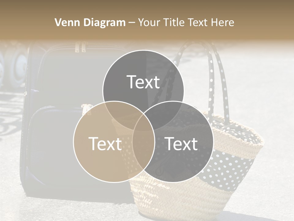 Case Suitcase Flight PowerPoint Template