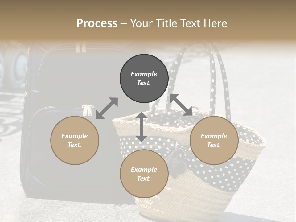 Case Suitcase Flight PowerPoint Template
