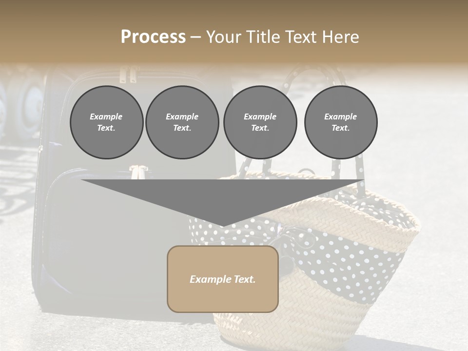 Case Suitcase Flight PowerPoint Template