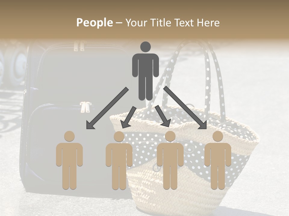 Case Suitcase Flight PowerPoint Template