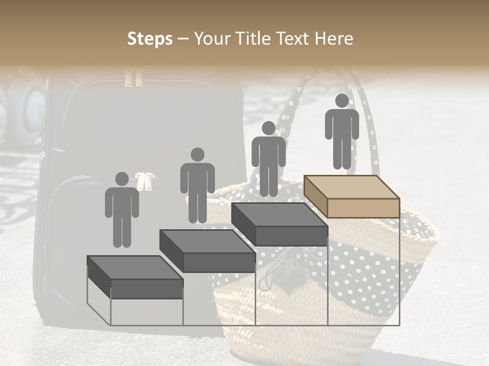 Case Suitcase Flight PowerPoint Template