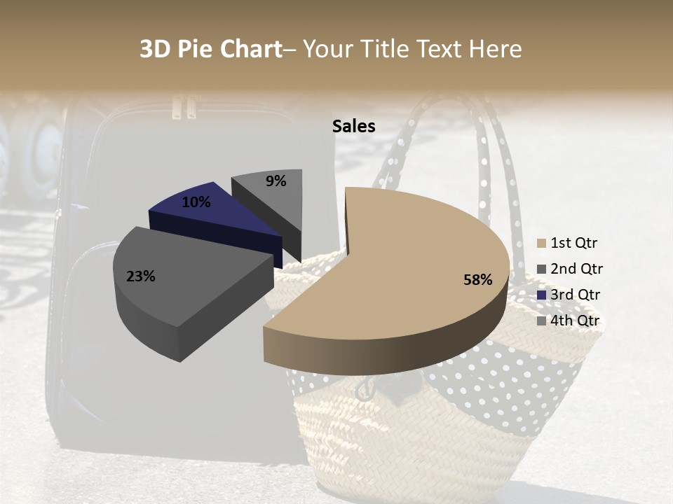 Case Suitcase Flight PowerPoint Template