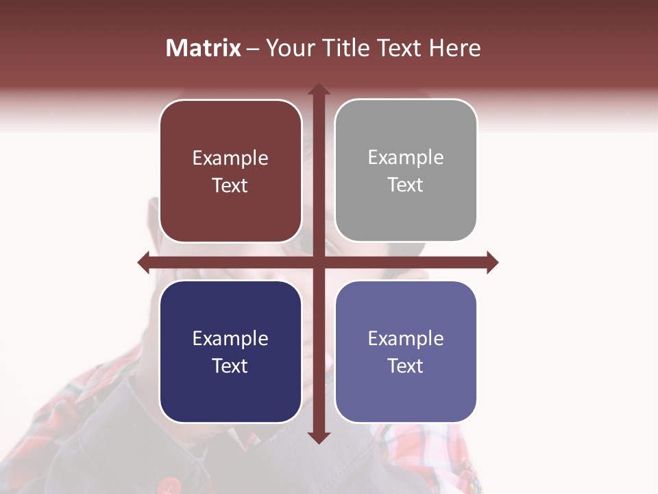 Lovely Portrait Mood PowerPoint Template