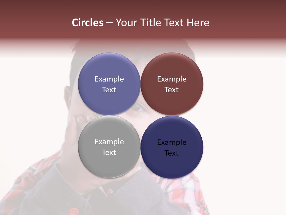 Lovely Portrait Mood PowerPoint Template