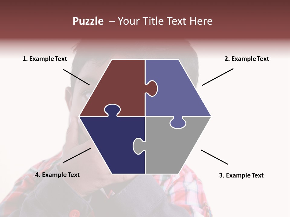 Lovely Portrait Mood PowerPoint Template