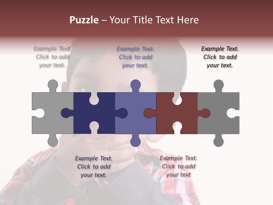 Lovely Portrait Mood PowerPoint Template