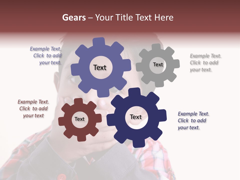 Lovely Portrait Mood PowerPoint Template