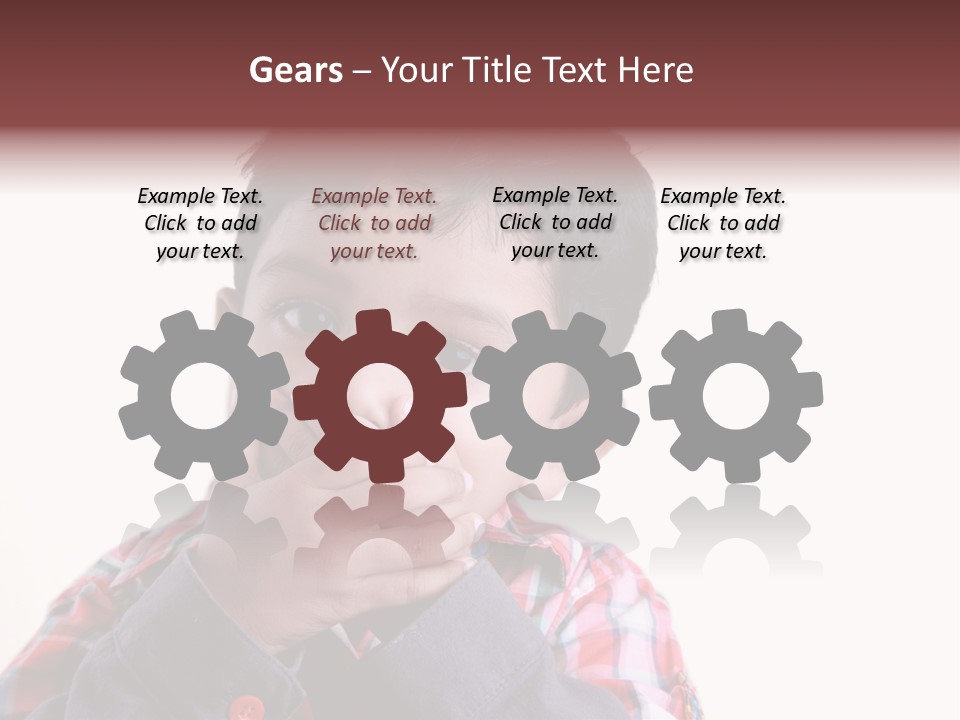 Lovely Portrait Mood PowerPoint Template