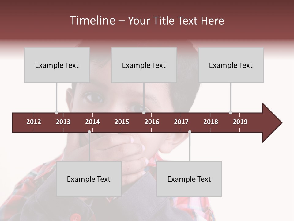 Lovely Portrait Mood PowerPoint Template