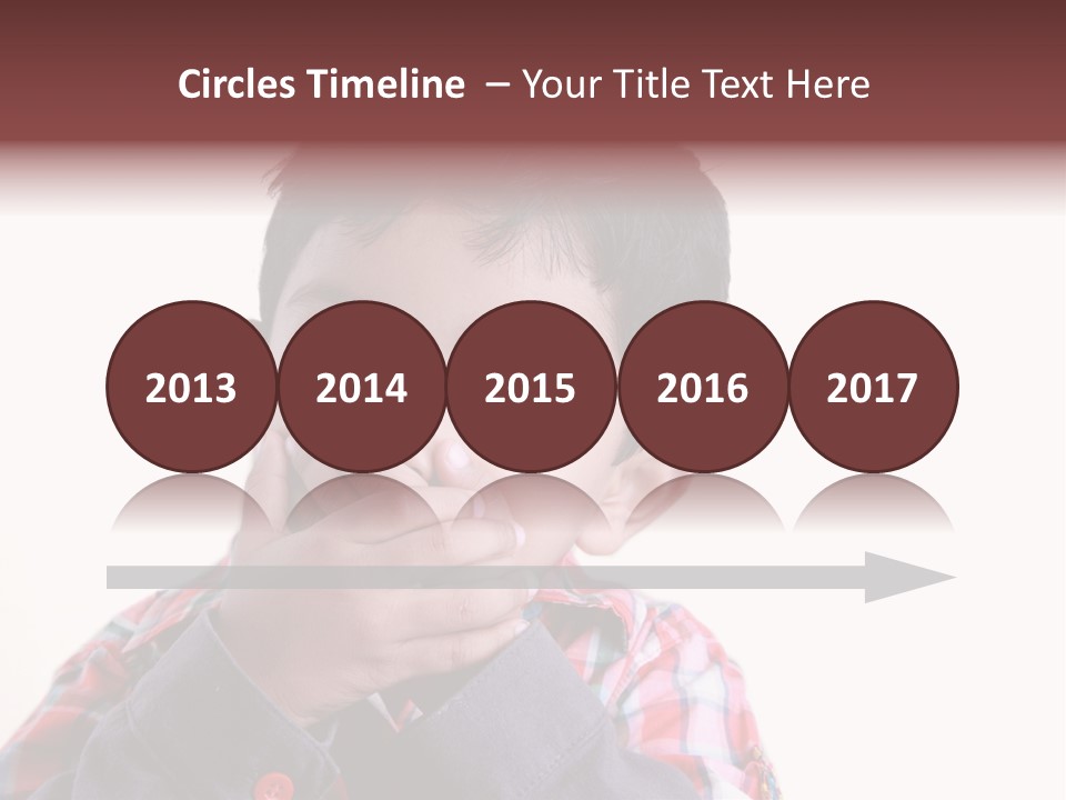 Lovely Portrait Mood PowerPoint Template