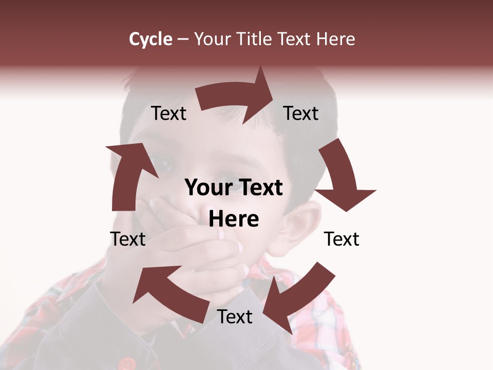 Lovely Portrait Mood PowerPoint Template