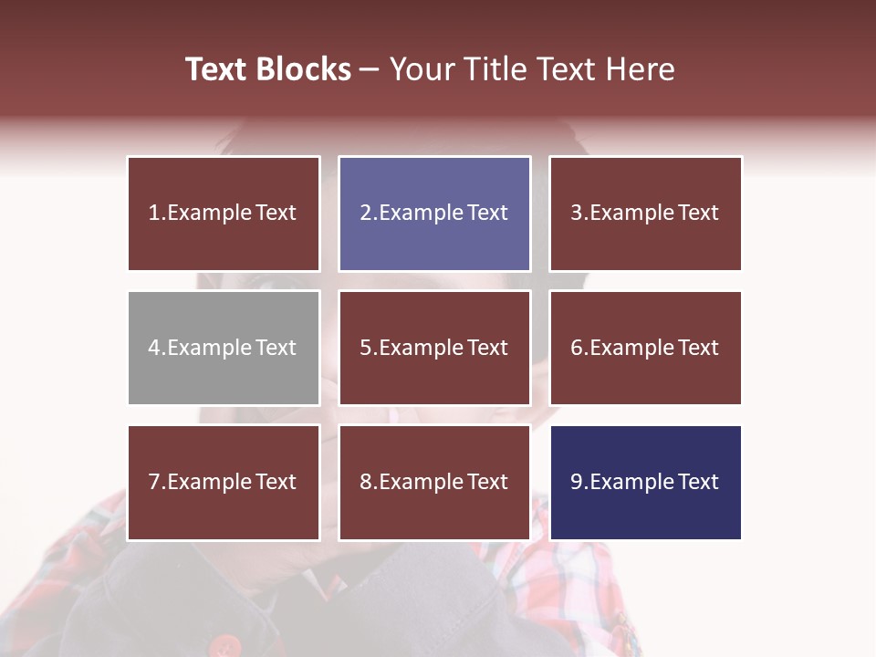 Lovely Portrait Mood PowerPoint Template