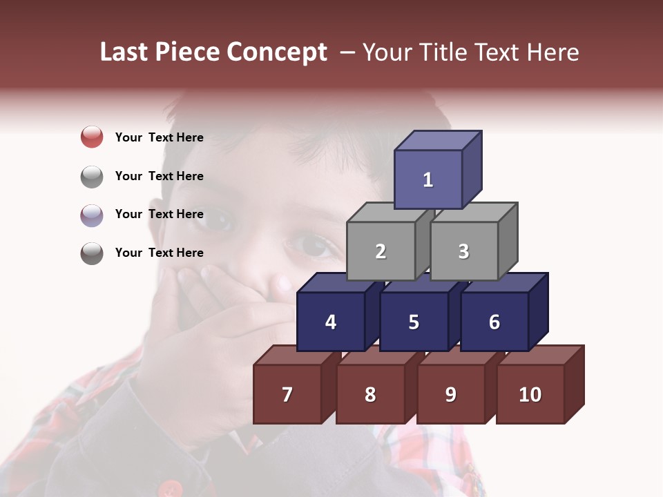 Lovely Portrait Mood PowerPoint Template