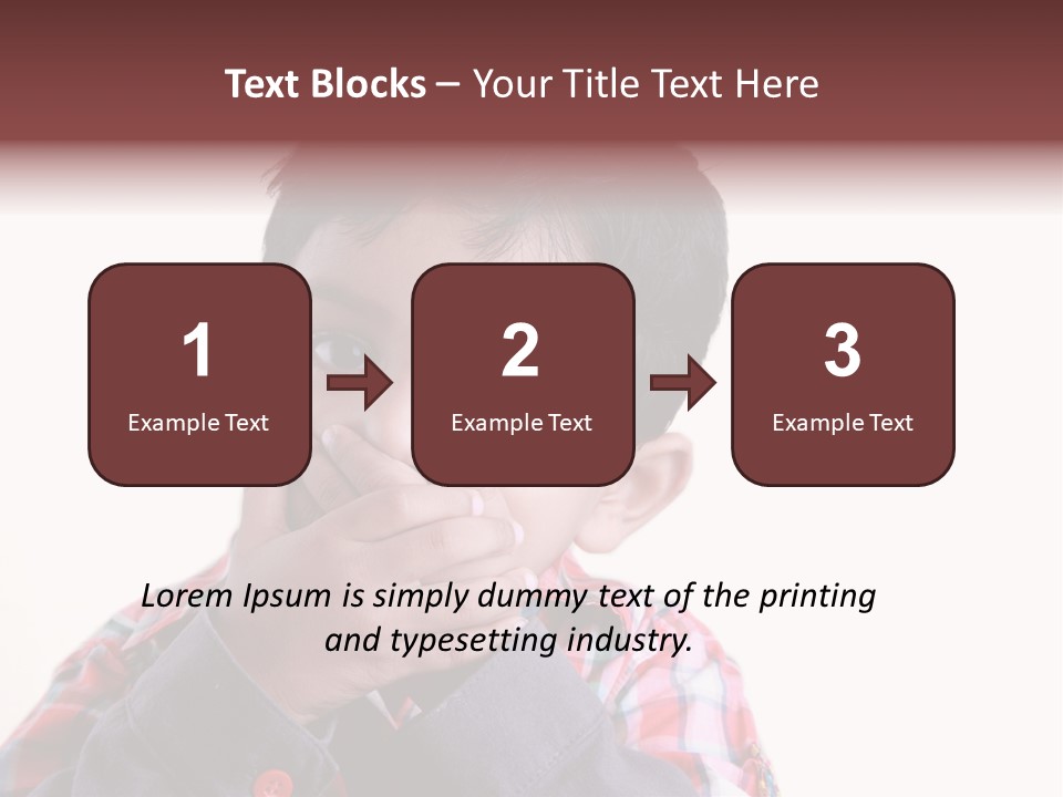 Lovely Portrait Mood PowerPoint Template