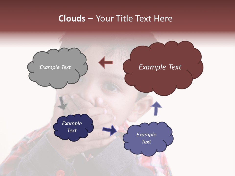 Lovely Portrait Mood PowerPoint Template