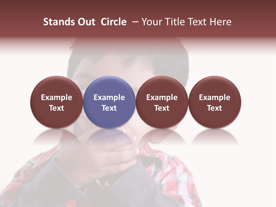 Lovely Portrait Mood PowerPoint Template