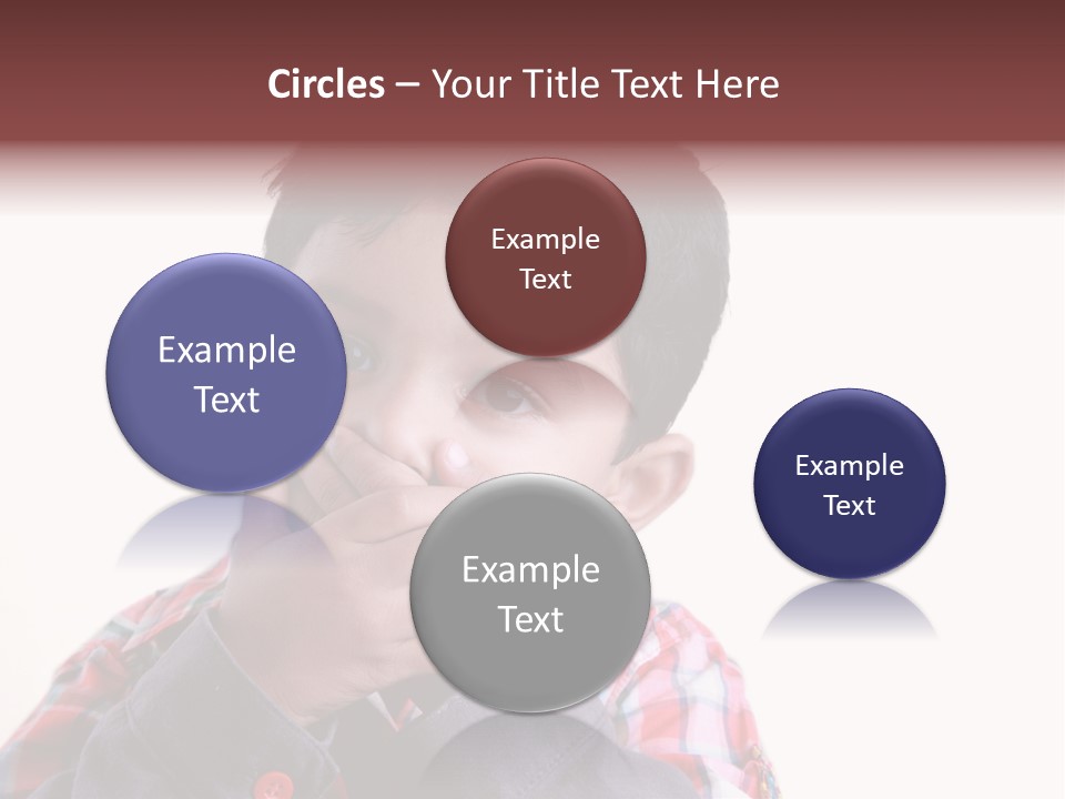 Lovely Portrait Mood PowerPoint Template