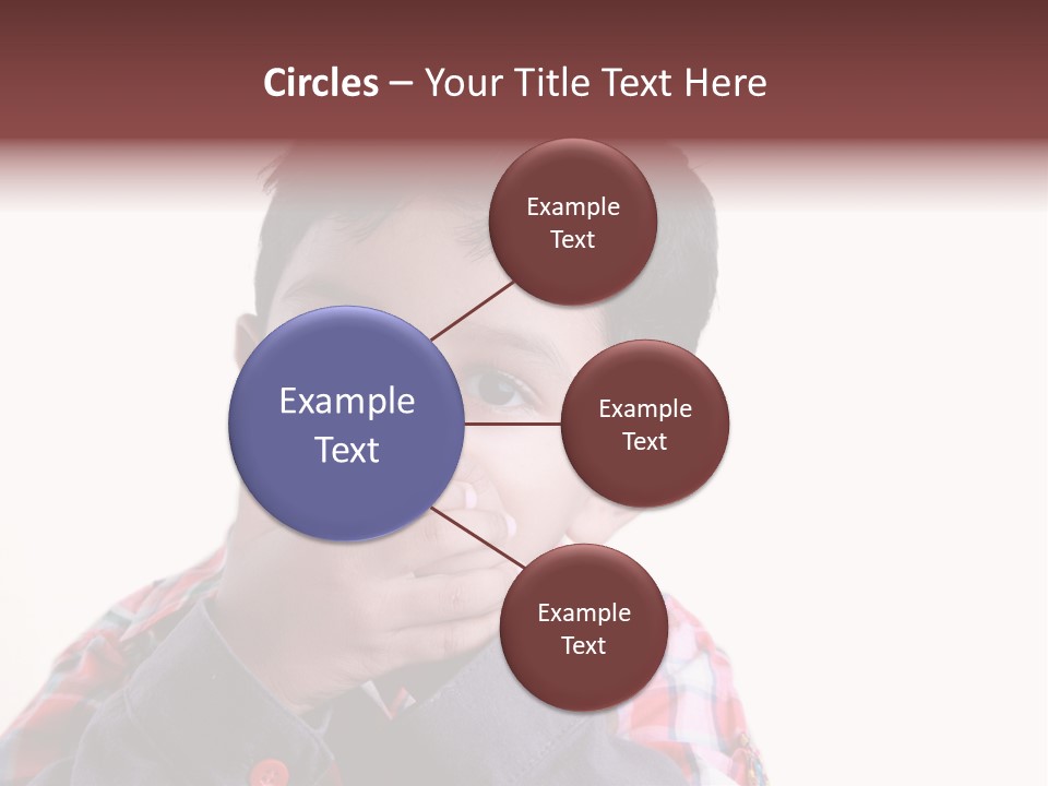 Lovely Portrait Mood PowerPoint Template