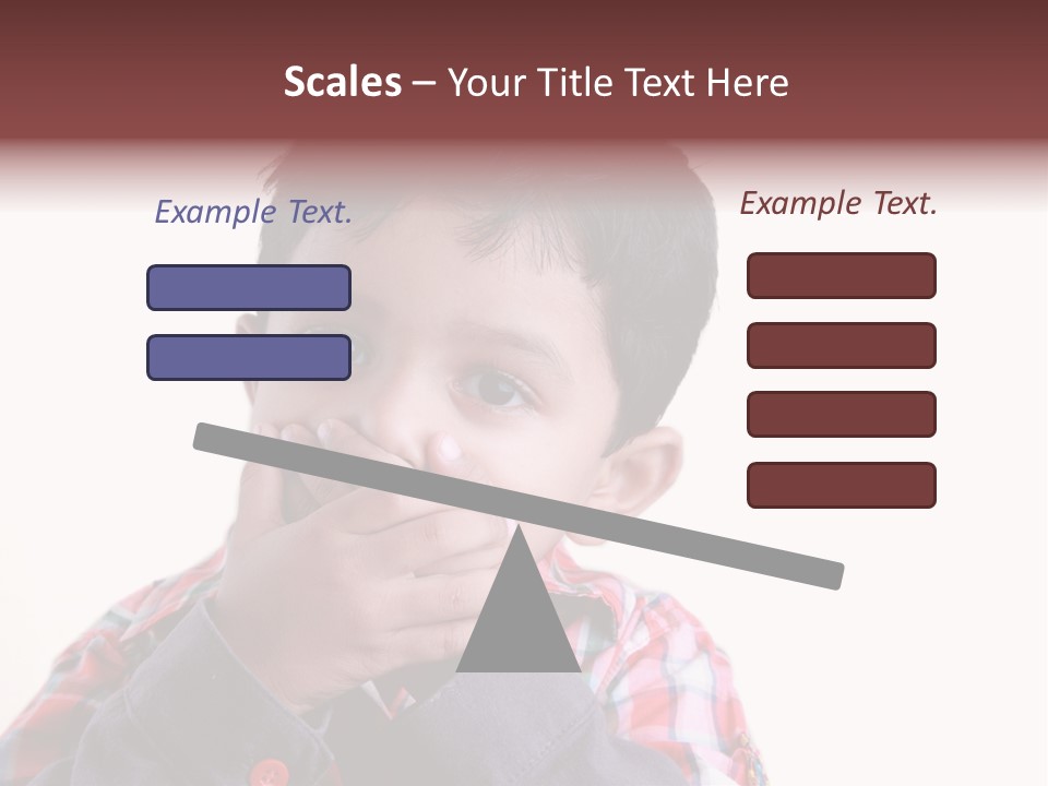 Lovely Portrait Mood PowerPoint Template