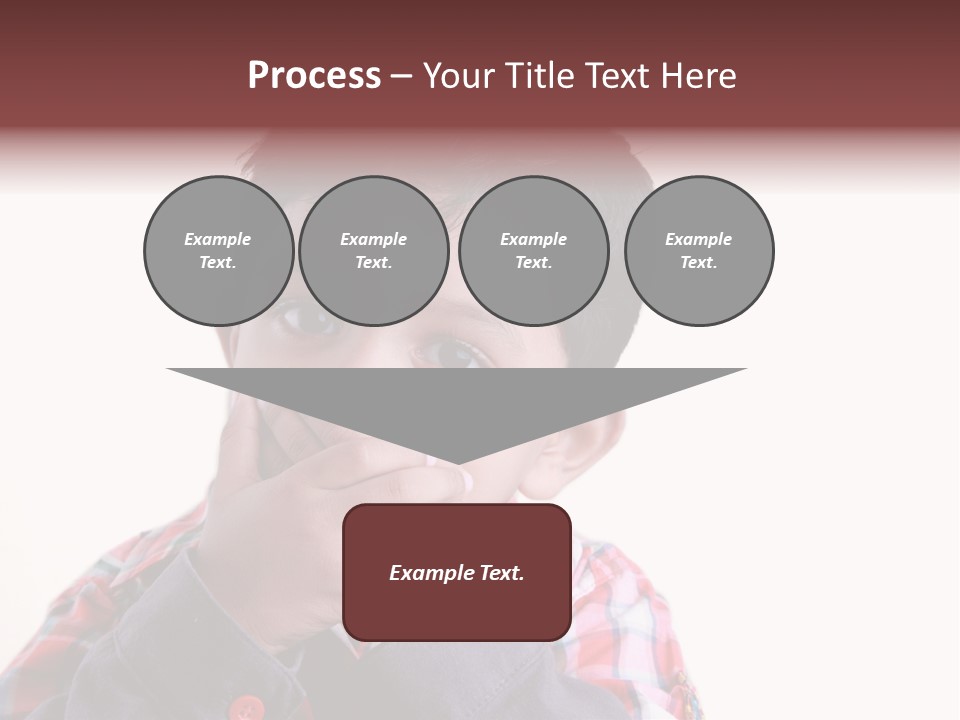 Lovely Portrait Mood PowerPoint Template