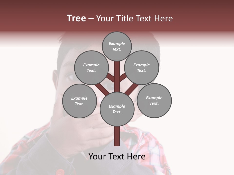 Lovely Portrait Mood PowerPoint Template