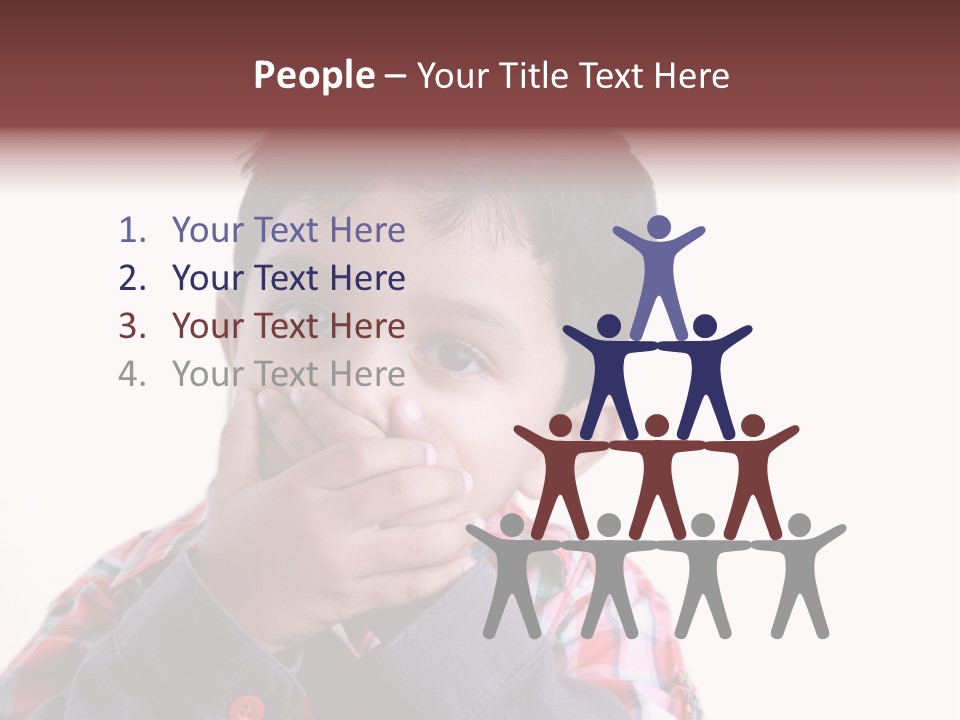 Lovely Portrait Mood PowerPoint Template