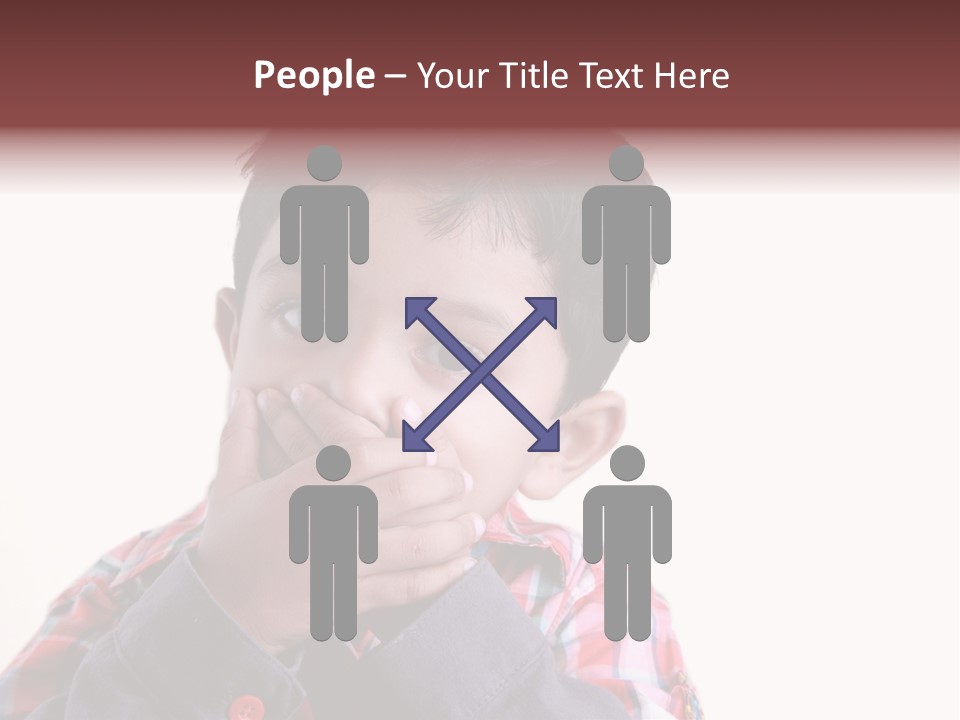 Lovely Portrait Mood PowerPoint Template