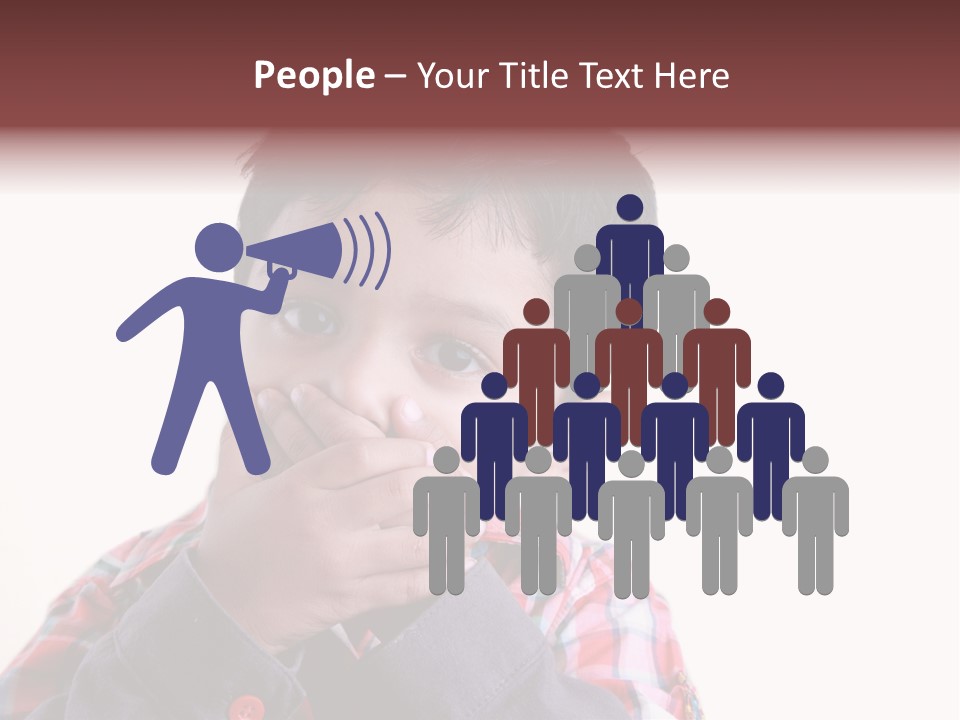 Lovely Portrait Mood PowerPoint Template