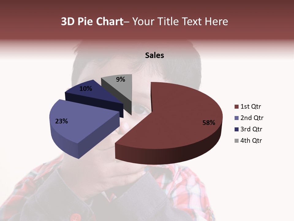 Lovely Portrait Mood PowerPoint Template