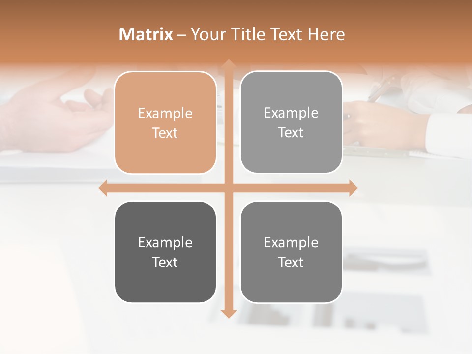 Personal Holding Idea PowerPoint Template