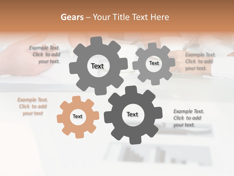 Personal Holding Idea PowerPoint Template