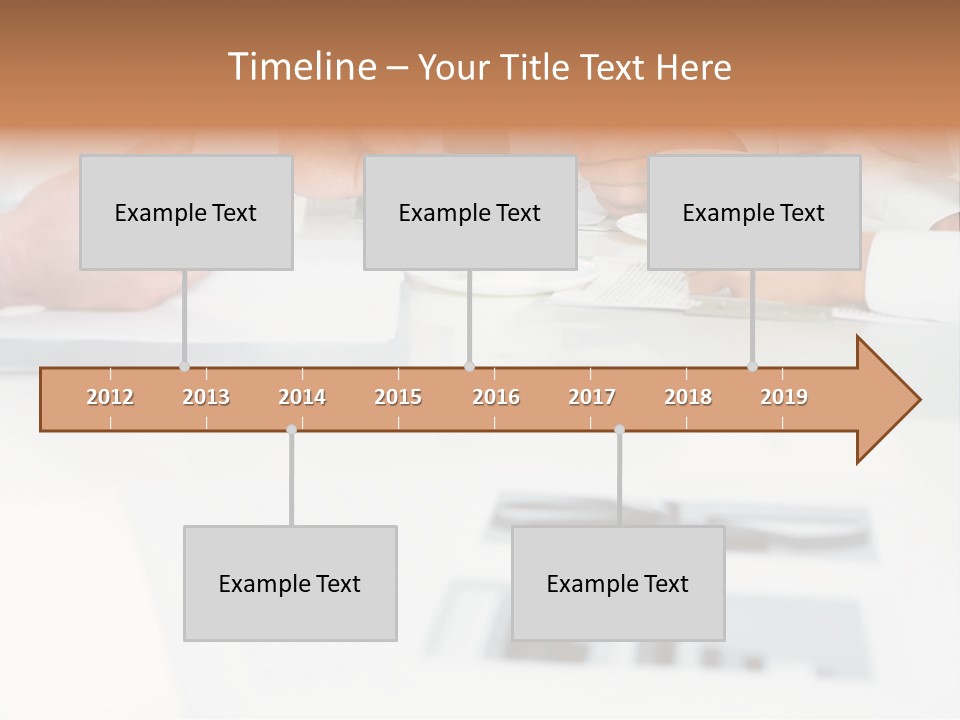Personal Holding Idea PowerPoint Template