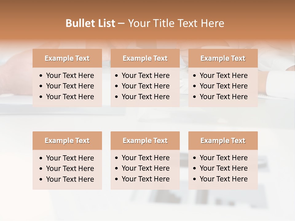 Personal Holding Idea PowerPoint Template